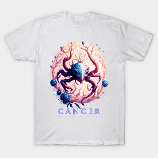 Zodiac sign Cancer T-shirt T-Shirt